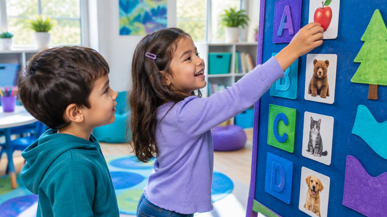 Fun Phonics program activity.